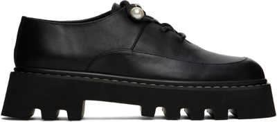 Nicholas Kirkwood Pearlogy 40mm Derby Shoes In Black