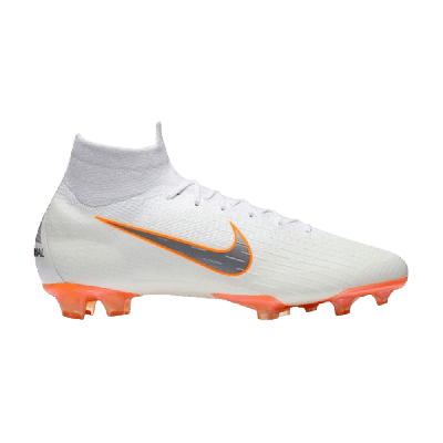 Pre-owned Nike Mercurial Superfly 360 Elite Fg 'total Orange' In White