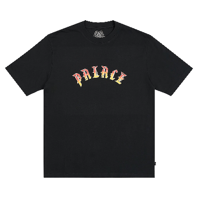 Pre-owned Palace X Spitfire P-fire T-shirt 'black'