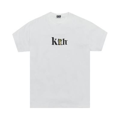 Pre-owned Kith For Star Wars Yoda Serif Tee 'white'
