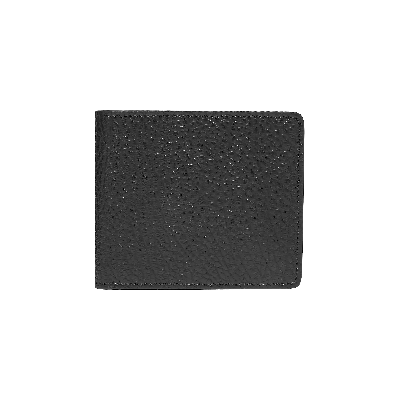 Pre-owned Maison Margiela Embossed Grain Bifold 'black'