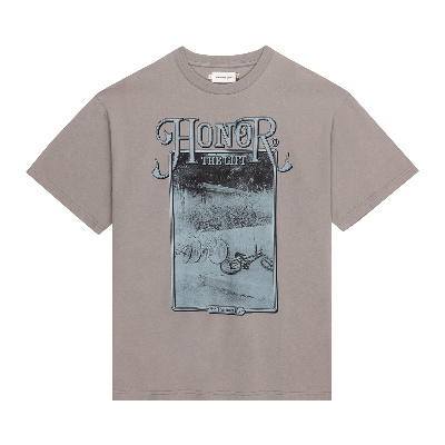Pre-owned Honor The Gift B-summer Outside Short-sleeve T-shirt 'grey'