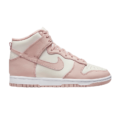 Pre-owned Nike Wmns Dunk High 'pink Oxford' In Cream