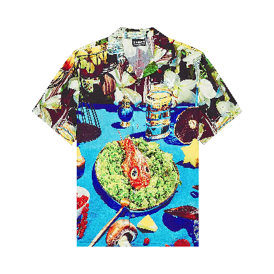 Pre-owned Pleasures X Playboy Taste Button Down 'blue'