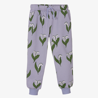 Mini Rodini Babies' Girls Blue Lily Joggers