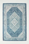 Anthropologie Handwoven Kian Indoor/outdoor Rug By  In Blue Size 8 X 10