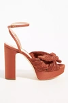 Loeffler Randall Natalia Platform Sandal In Brown