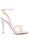 GIANVITO ROSSI 115MM HOLOGRAPHIC EFFECT PUMPS