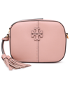 Tory Burch Mcgraw Leather Camera Bag In Pink