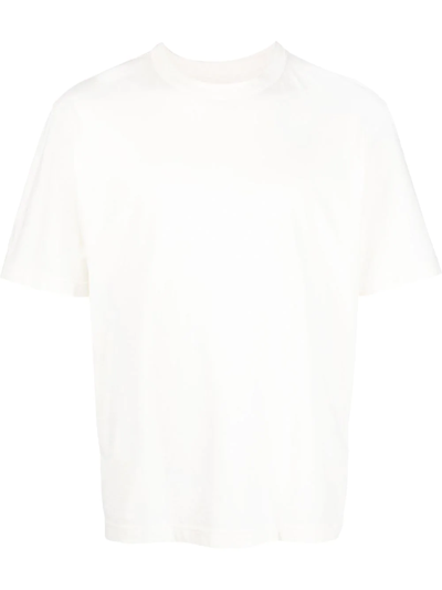 Heron Preston Ex-ray Logo-patch Cotton T-shirt In White,black