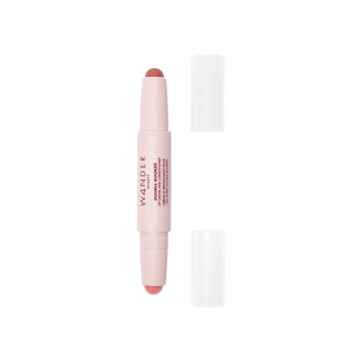 Wander Beauty Double Booked Lip Cream In Boss Babe/in The Clear