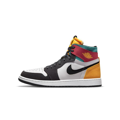 Jordan 1 Zoom Air Cmft "multicolor" Sneakers In Grey