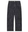 Morley Rowa Paneled High-rise Jeans In Grey
