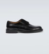 Our Legacy Uniform Parade Leather Derby Shoes In Black Leather