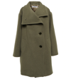 Acne Studios Oschelle Wool-blend Coat In Hunter Green