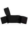 Alexander Mcqueen Sleeveless Off Shoulder Bandage Fitted Top In Black