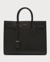 Saint Laurent Sac De Jour Small Leather Top-handle Bag In Nero
