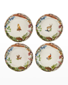 JULISKA FOREST WALK DESSERT/SALAD PLATES, SET OF 4