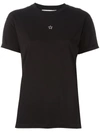 Stella Mccartney Embroidered Mini Star T-shirt In Black