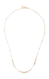 TEN THOUSAND THINGS CLUSTER 18K YELLOW GOLD CHOKER NECKLACE