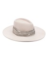 Eugenia Kim Harlowe Wool Fashion Hat In Alabaster