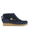 Clarks Wallabee Boots In Blue