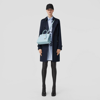 Burberry Mid-length Chelsea Heritage Trench Coat In Coal Blue