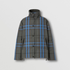 BURBERRY BURBERRY PACKAWAY HOOD CHECK NYLON REVERSIBLE PUFFER JACKET