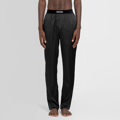 Tom Ford Trousers In Black