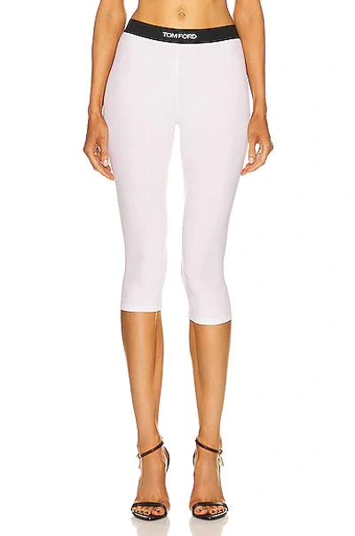 Tom Ford Signature Yoga Pant In White