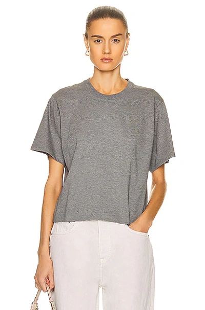 Loulou Studio Basiluzzo Cotton T-shirt In Gray