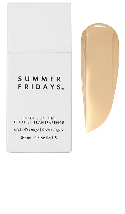 Summer Fridays Sheer Skin Tint In Shade 1