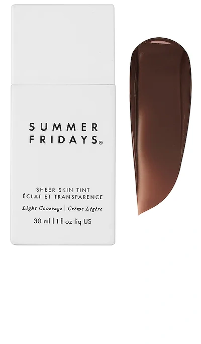 Summer Fridays Sheer Skin Tint In Shade 9