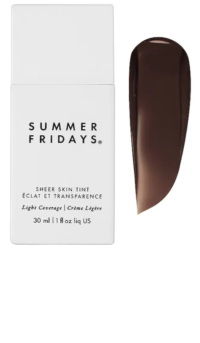 Summer Fridays Sheer Skin Tint In Shade 10