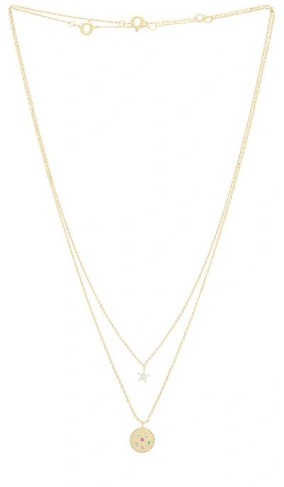 Jackie Mack Star Ii Necklace Set In Gold