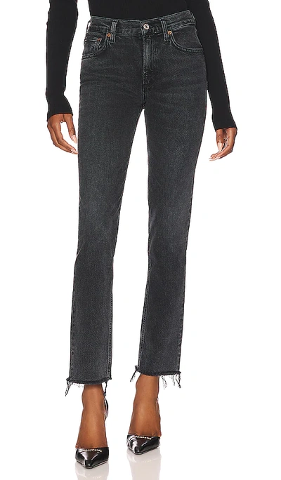 Agolde Lyle Low Rise Straight Leg Jeans In Phase