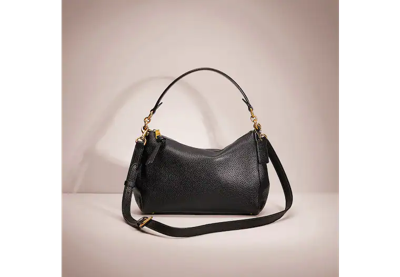 Coach Restored Shay Crossbody In Brass/black