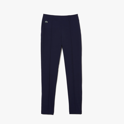Lacoste Women's Sport Stretch Ultra-dry Golf Pants - 32 In Blue