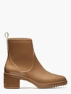 Kate Spade Puddle Rain Booties In Rustic/neutral