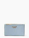 Kate Spade Morgan Small Slim Bifold Wallet In Harmony Blue