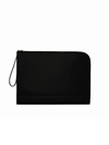 VALEXTRA MYLOGO DOCUMENT HOLDER NERO