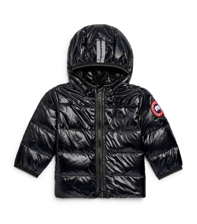 Canada Goose Kids Crofton Hooded Jacket (2-7 Years) In Black