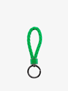Bottega Veneta Key Ring In Green