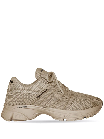 Balenciaga Phantom Low-top Sneakers In Nude