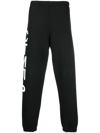 Heron Preston Graphic-printed Elasticated Waistband Pants In Schwarz