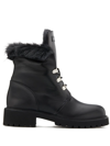 Giuseppe Zanotti Phillis Lace-up Ankle Boots In Schwarz