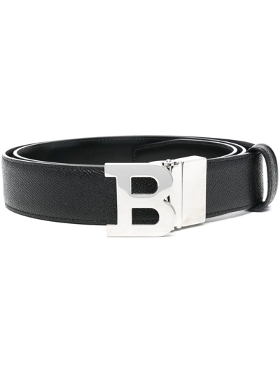 Bally Astori 35mm Buckled Belt In Schwarz