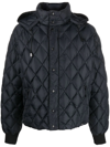ASPESI QUILTED HOODED JACKET