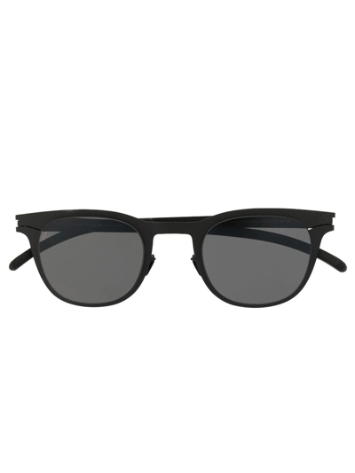 Mykita Callum Square-framed Sunglasses In Schwarz