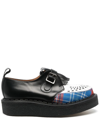 CHARLES JEFFREY LOVERBOY LEATHER TASSEL LOAFERS